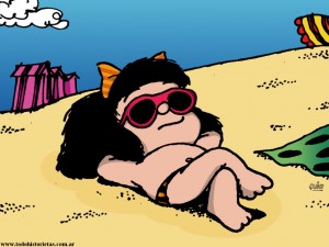 Mafalda, cuánto te envidio.