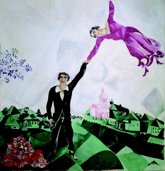 "El Paseo" de Marc Chagall